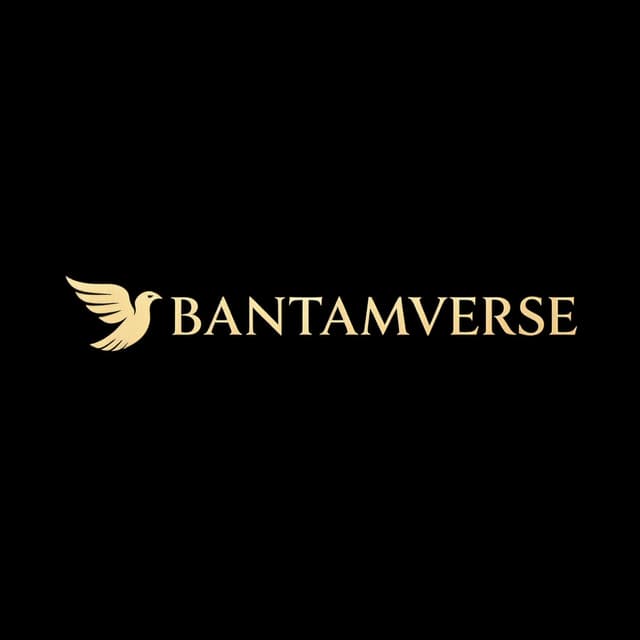 Bantamverse — rooster mark and wordmark